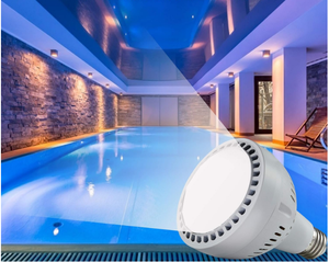 45 Wát <span class=keywords><strong>PAR38</strong></span> <span class=keywords><strong>LED</strong></span> hồ bơi ánh sáng AC110V 220V không thấm nước IP68 nhựa E26 E27 cơ sở dưới nước bóng đèn D120mm trắng 3000K 6000K - Product Image 6