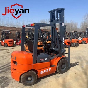 توريد مباشر لرافعة شوكية مستعملة بحالة جيدة سعة 2.5 طن طراز H25 ذات محرك احتراق داخلي، شاحنة رفع ممتازة - Product Image 5