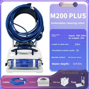Limpiador <span class=keywords><strong>de</strong></span> Piscinas Automático M200 PLUS Dolphin, Robot Subacuático para Limpieza <span class=keywords><strong>de</strong></span> Fondo y Paredes <span class=keywords><strong>de</strong></span> Piscinas - Product Image 4
