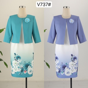 Vestido Verde Talla Grande para Mujer, Vestidos de Oficina, Estilos de Vestidos de Oficina para Mujer Africana - Product Image 4