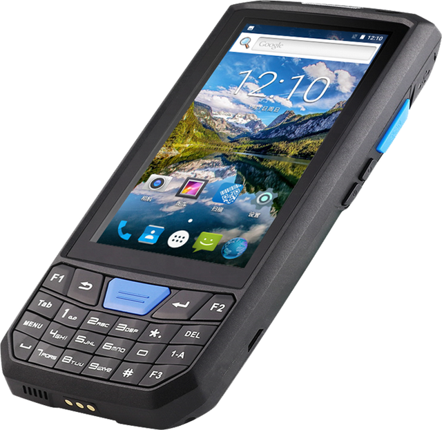 LECOM T80 Mobile Data Terminal Android Rugged Industrial PDA 1D 2D Laser Barcode Scanner NFC Reader