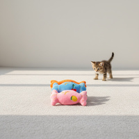Hoogwaardig pluche stof reliëf speelgoed voor katten en kittens, dagelijks thuisgebruik, op maat gemaakt, schattig huisdier speelgoed, puzzel speelgoed voor huisdieren, slim speelgoed voor huisdieren