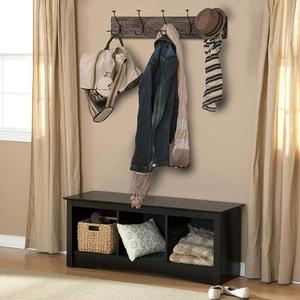 <span class=keywords><strong>Manteau</strong></span> rustique avec Crochets Vintage En Bois Porte-<span class=keywords><strong>Manteau</strong></span> <span class=keywords><strong>Mural</strong></span> <span class=keywords><strong>pour</strong></span> Entrée Salle De Bain et Placard - Product Image 1