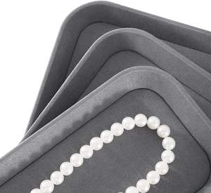 Plateau organisateur de bijoux design Présentoir à bijoux Bague de collier Présentoir à bijoux personnalisé avec logo Marque - Product Image 6