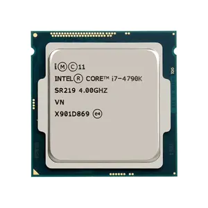 wholesale Intel Core i7-4790K 8M Cache, up to 4.40 GHz Quad-Core Eight-Thread CPU 88W 8M LGA 1150 tested 100% working Processor