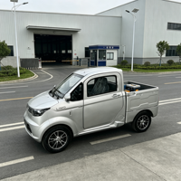 Camionnette électrique mini entièrement fermée homologuée CEE européenne, véhicule utilitaire électrique à énergie nouvelle pour la livraison et la manutention de marchandises