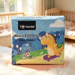 Pañales tipo pantalón OEM de alta gama para bebés, fábrica de origen, pañales desechables, orinales de papel para bebés - Product Image 1