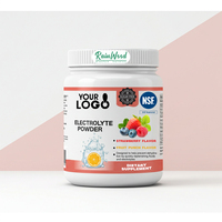Rainwood Hot Sale Organic Sugar-Free Electrolytes Powder Hydration Drink Mix Boost Endurance & Reduce Fatigue with Custom Flavor