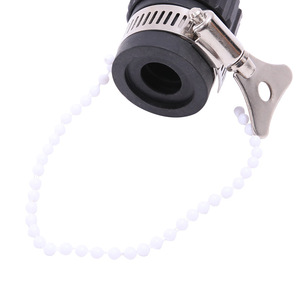 Connecteur universel en plastique, filetage externe de 25mm avec chaîne pour tuyau en PVC, accessoire de robinet d'eau - Product Image 1