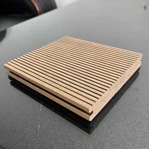 Longue durée de vie Matériaux recyclés Bouclier exceptionnel Panneau de terrasse composite en relief WPC pour l'extérieur - Product Image 4