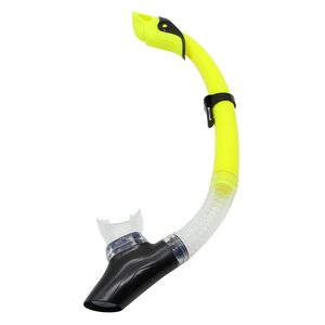 Hot Sale <strong>Silicone</strong> Mouthpiece Swim Diving Snorkeling, Semi Dry Top Snorkel <strong>Underwater</strong> Breathing Pipe for Adults - Product Image 5