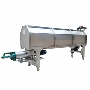 Máquina de deshidratación de separador de líquido sólido de estiércol de animales de maquinaria agrícola moderna