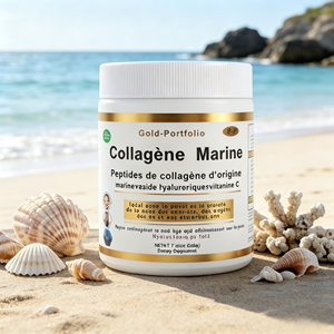 Integratore di bellezza in polvere 2 in 1 al collagene sbiancante per la cura della pelle e dei <span class=keywords><strong>capelli</strong></span> degli adulti, a marchio proprio - Product Image 1