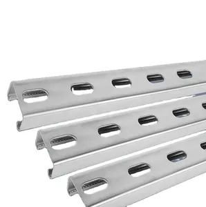 Customize Size Building Material Perforated Strut Steel C Channel Stainless Steel Channels
