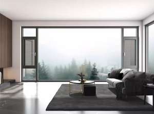 Fenêtres <span class=keywords><strong>en</strong></span> aluminium modernes ignifuges à <span class=keywords><strong>prix</strong></span> d'usine avec verre trempé - Pour villa et salle de bain, vente <span class=keywords><strong>en</strong></span> gros, MOQ 50 ensembles, livraison <span class=keywords><strong>en</strong></span> 20 jours - Product Image 3