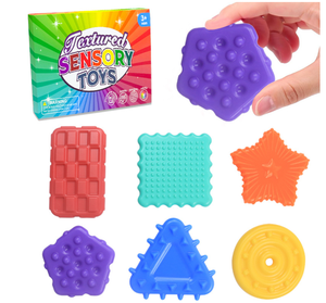 Paquete de 6 Juguetes Sensoriales de Silicona Súper Suaves y Texturizados para Niños Autistas y Niñas y Niños con TDAH de 5 a 7 Años - Product Image 3