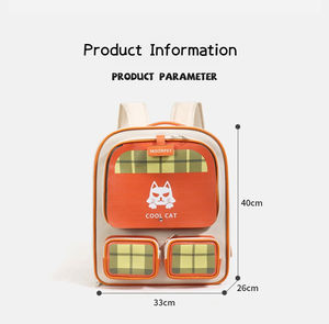 Sac à dos <span class=keywords><strong>pour</strong></span> chat de grande taille, à motif uni, tendance, capsule spatiale, respirant, portable, sac de transport <span class=keywords><strong>pour</strong></span> animaux de compagnie, sac <span class=keywords><strong>pour</strong></span> <span class=keywords><strong>chien</strong></span> et chat - Product Image 2
