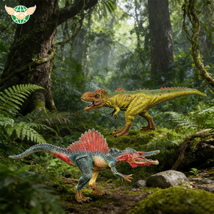 Modelo de Dinosaurio de Simulación T-Rex, <span class=keywords><strong>Ceratosaurus</strong></span>, Spinosaurus, Acrocanthosaurus para Colección - Product Image 6