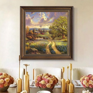 Pintura Decorativa de Estilo Francés para Restaurante, Cuadro de Van Gogh con Girasoles, Pintura al Óleo para Comedor, Dormitorio, Cabecera de Cama, con Marco - Product Image 6