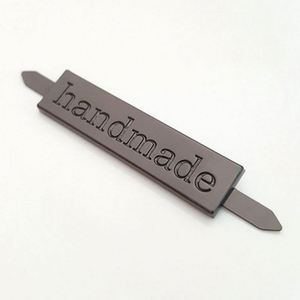 Etiquetas Clásicas de Otras Marcas, Hechas a Mano, Personalizadas, Ecológicas, Plegables por un Lado, Etiquetas de Ropa para Bolsas, Zapatos y Prendas - Product Image 1