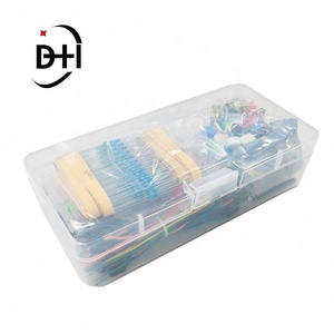 ชุดเริ่มต้นสำหรับทำโปรเจกต์ DIY สำหรับ Arduino UNO R3 ชุดอุปกรณ์อิเล็กทรอนิกส์ DIY ชุดอุปกรณ์อิเล็กทรอนิกส์พร้อมกล่อง บอร์ดทดลอง 830 จุดเชื่อมต่อ - Product Image 2