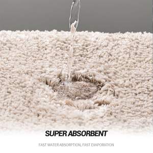 DADA keset Toilet kamar mandi serat mikro, tikar mandi tebal Anti Slip cepat kering anti-selip dan Anti bakteri - Product Image 5