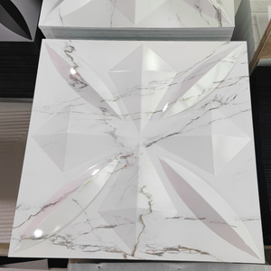 Nhà máy trực tiếp 3D tấm đá cẩm thạch PVC Tấm tường thiết kế hiện đại vật liệu xây dựng dễ dàng để làm sạch không thấm nước và cách âm trang trí - Product Image 6