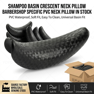 Outil de lavage de <span class=keywords><strong>cheveux</strong></span> en gros : Repose-nuque en PVC pour <span class=keywords><strong>bac</strong></span> à shampoing, coussin de soutien pour SPA capillaire - Product Image 1