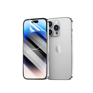 Protector de pantalla de Gel a base de agua 3D 9H de alta claridad para Apple para <span class=keywords><strong>iPhone</strong></span> 16 15 Pro 14 13 <span class=keywords><strong>12</strong></span> Plus transparente suave PET luz azul - Product Image 6
