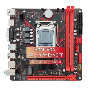 Brandneues Intel <span class=keywords><strong>ITX</strong></span> H81 Motherboard LGA1150 Sockel 16GB Dual DDR3 SATA M.2 NVMe Unterstützung - Product Image 1