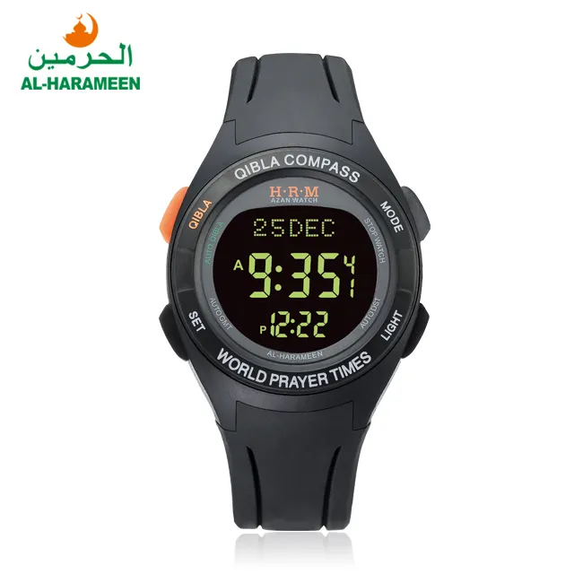 AL-Harameen AH-6507 di Sport Musulmano Azan Fabbrica di Orologi