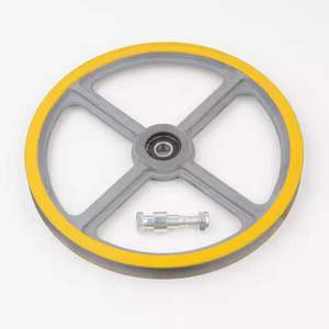 Asansör asansör gergi rulosu tekerlek kasnağı D250 * 6201 için Modern stil çelik hız yöneticileri - Product Image 1