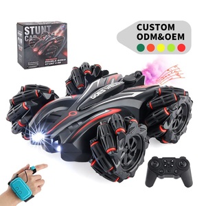 Coche RC 4x4 todoterreno con control remoto de doble cara, sensor de gestos, doble pulverización y función de drift. - Product Image 1