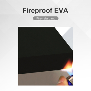 Lámina de espuma Eva antifuego, Rollo negro de alta calidad de 10MM, 20MM, <span class=keywords><strong>25MM</strong></span> y 30MM - Product Image 3