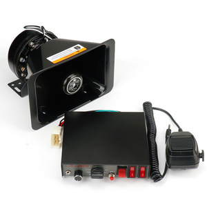 Còi báo động ô tô điện tử X-7SEVEN 12V/24V, 9 âm thanh, âm lượng lớn, cảnh báo khẩn cấp với hệ thống micro loa PA - Product Image 3