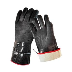 Guantes de Trabajo de Neopreno Resistentes al Calor, Totalmente Texturizados, Antideslizantes, para Barbacoa y Procesamiento de Alimentos, Protección de 500 Grados - Product Image 1