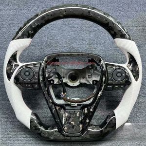พวงมาลัยรถสปอร์ตคาร์บอนไฟเบอร์เหมาะสำหรับ Lexus LX570 ES <span class=keywords><strong>GS</strong></span> RX LX GX450 GX460 ES300h IS250 IS300 IS350 - Product Image 6