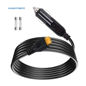 Xt60 nối cáp mở rộng với xì gà nhẹ hơn cắm 2M 3M 18AWG xe sạc và XT60 <span class=keywords><strong>Adapter</strong></span> dây xe ô tô để năng lượng mặt trời Máy phát điện - Product Image 5