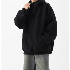 เสื้อแจ็คเก็ตมีฮู้ดแบบ unisex สำหรับนักออกแบบแฟชั่น สไตล์สปอร์ตอเนกประสงค์ เหมาะสำหรับคู่รัก ใส่ได้ทั้งฤดูใบไม้ผลิและฤดูใบไม้ร่วง ผ้าหนา ซิปครึ่งตัว - Product Image 5