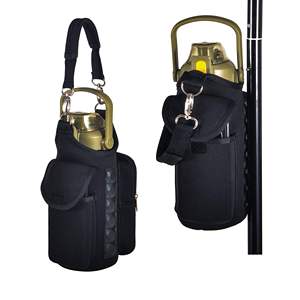 Magnetic Water Bottle <b>Holder</b> <b>Bag</b> Gym Water Bottle <b>Carrier</b> <b>Bag</b> Magnetic Sling Gym <b>Bag</b> with Pockets for Phone and Keys - Product Image 1