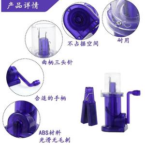 Machine à tresser et à enrouler la corde à manivelle manuelle pour le bricolage à domicile, outils à main pour l'artisanat, pour un usage domestique et des projets de bricolage - Product Image 5