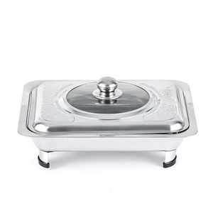 หม้อสแตนเลสแบบร้อนหม้อบุฟเฟ่ต์หม้อทำอาหารชาบูย่างปลาดีไซน์ใหม่ล่าสุด - Product Image 1