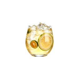 Copa de cóctel Collins de pared recta para Long Island Iced Tea, Gin Tonic, Mojito - Cristalería de diseño nórdico/minimalista - Product Image 5