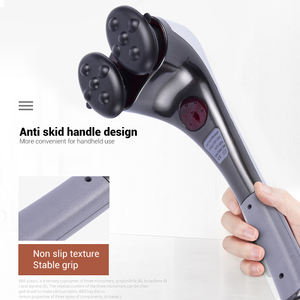 Hochwertiges Doppelkopf-Handheld-Nacken massage gerät Deep Tissue Percussion Massage Infrarot-Massage hammer - Product Image 3