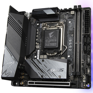 GIGABYTE Z590I AORUS ULTRA Gaming Motherboard com soquete LGA1200 <span class=keywords><strong>DDR4</strong></span> suporta 11ª e 10ª Geração de processadores Intel Core i9/i7/i5 - Product Image 4