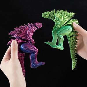 Rey de los Monstruos, Juguete de Dinosaurio Articulado, Figura de Acción con Articulaciones Móviles, Escala 1/12, Colección Unisex - Product Image 4
