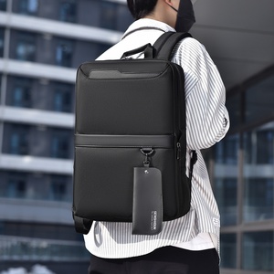 Laptop <b>Bag</b> Multifunctional Simple Water-Resistant Laptop <b>Bag</b> New Expandable Oxford Business Men's <b>Bag</b> - Product Image 3