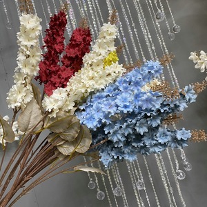 Flores Artificiales de Jacinto Eiffel de 30cm-100cm, Decoración para Bodas, Hogar, Hotel, Arreglos para Techos - Product Image 2