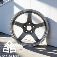 Jantes SUV en alliage forgé monobloc à cinq branches 722Auto, à déport profond, usinage de précision, PCD ET personnalisés, haute performance, 16-30 pouces