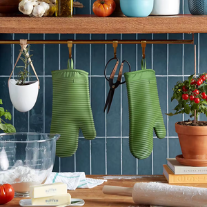 Gants de barbecue résistants à la chaleur haute <span class=keywords><strong>manique</strong></span> <span class=keywords><strong>manique</strong></span> étanche pour la <span class=keywords><strong>cuisine</strong></span> porte-casseroles antidérapants mitaines de four en Silicone personnalisées - Product Image 6